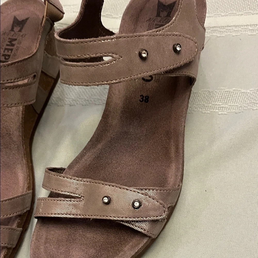 Mephisto Tan Leather Sandals size 38 - Picture 8 of 8